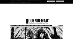 Desktop Screenshot of duendemad.com