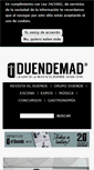Mobile Screenshot of duendemad.com